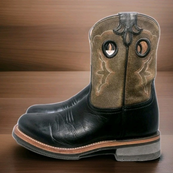 Lucchese Shoes - Lucchese Women's Boots Ruth Western Coastal Cowgirl Ankle Booties 6 Handcrafted